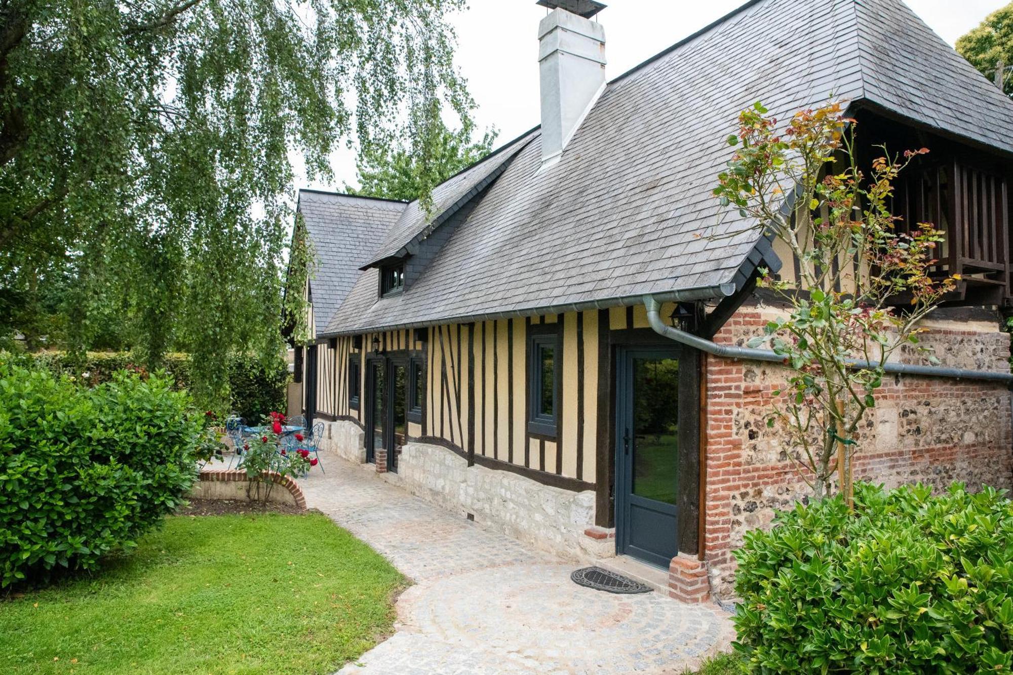 L'Aube Normande Vila Villequier Exterior foto